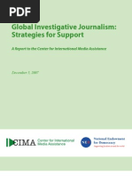 CIMA - Investigative Journalism Report