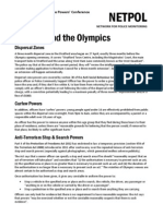 Policing and The Olympics