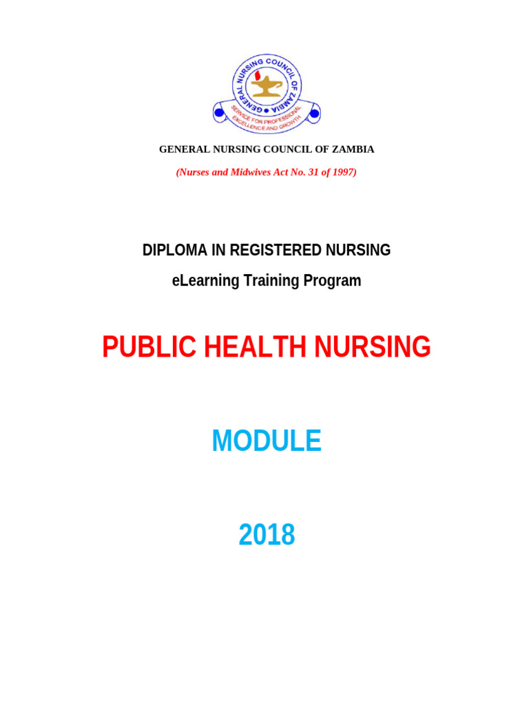 Public Health Module 1 | PDF | Health Promotion | Preventive Healthcare