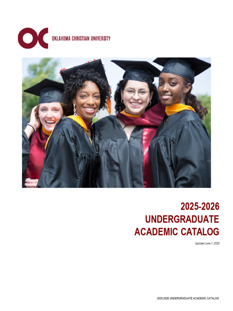 Undergraduate Academic Catalog 2025 2026 | PDF | Academic Degree ...