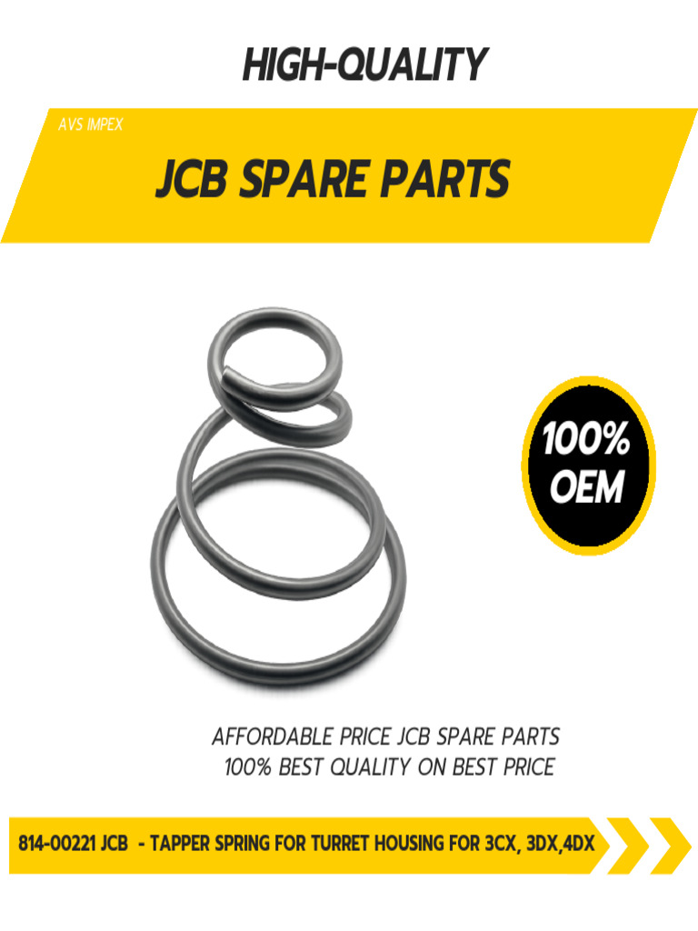 JCB Spring | PDF