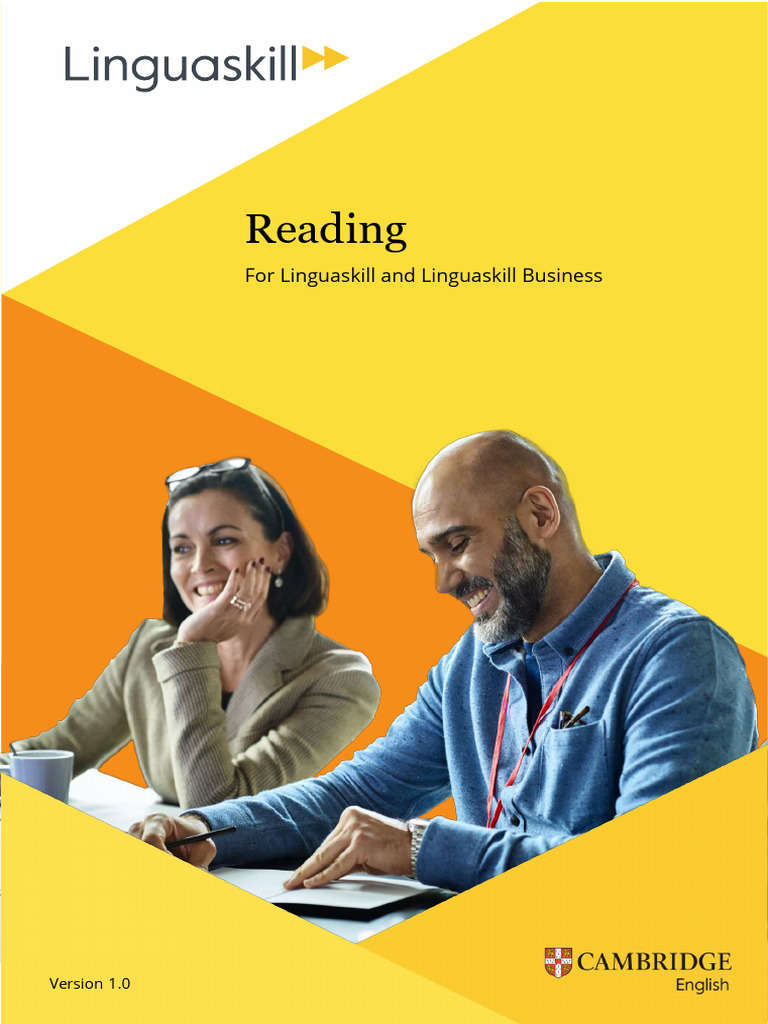 Linguaskill Reading | PDF | Reading Comprehension | Applied Linguistics