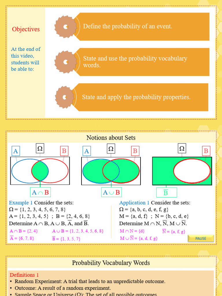 Probability (Definition + Calculation) | PDF | Probability ...