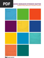 Download Making Research Evidence Matter A Guide to Policy Advocacy in Transition Countries  by _sdp SN99641156 doc pdf