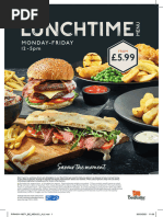 PGL Food Menu Highlights 2024 | PDF | Hamburgers | French Fries