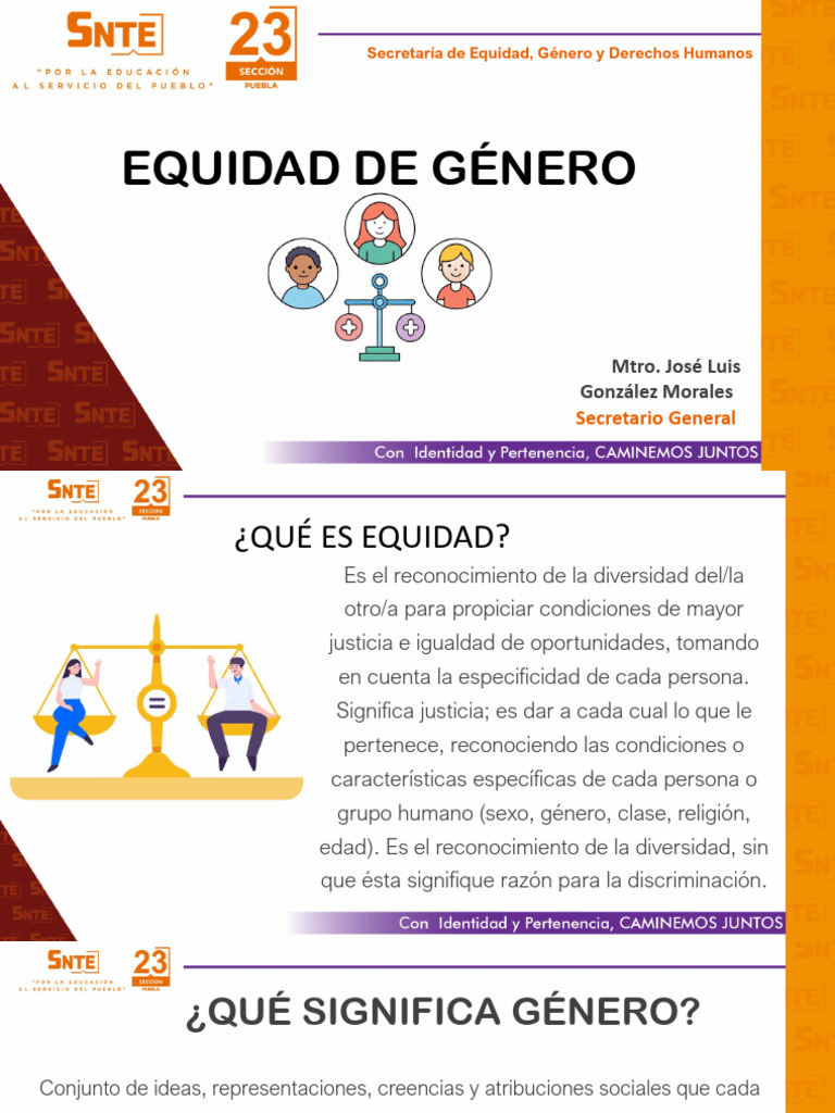 Equidad de Genero | PDF | Igualdad de género | Estudios de género