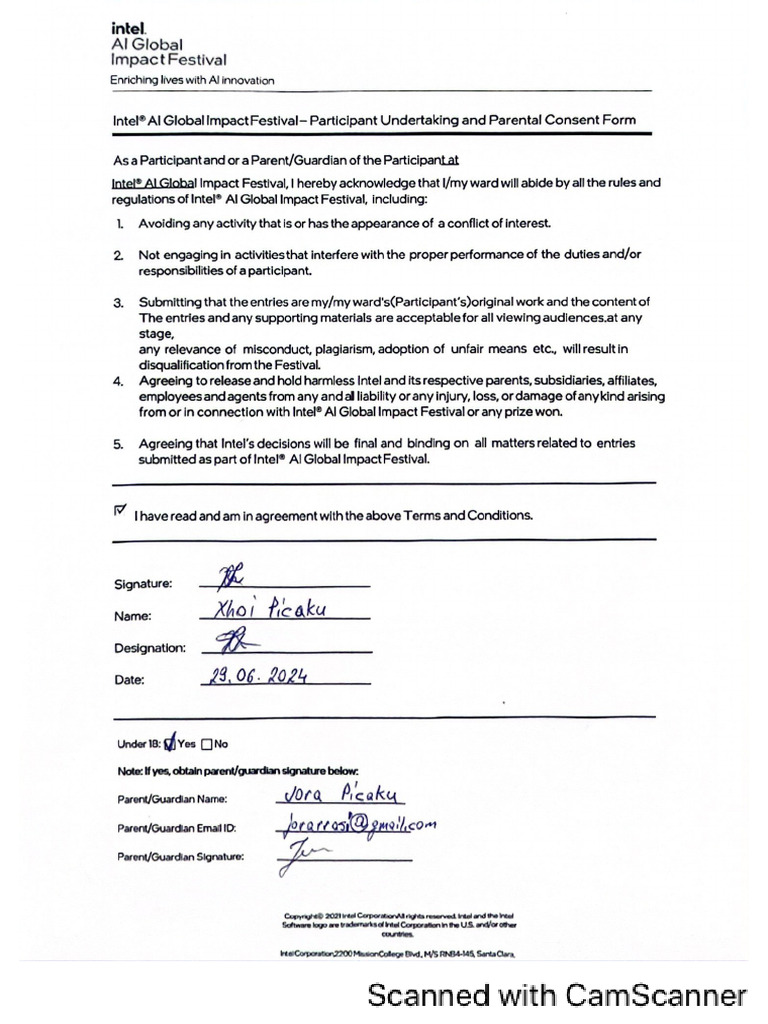 Consent Forms Xhoi | PDF