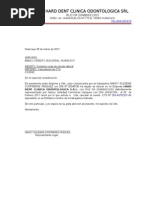 Carta Retiro de Cts Modelo  Business