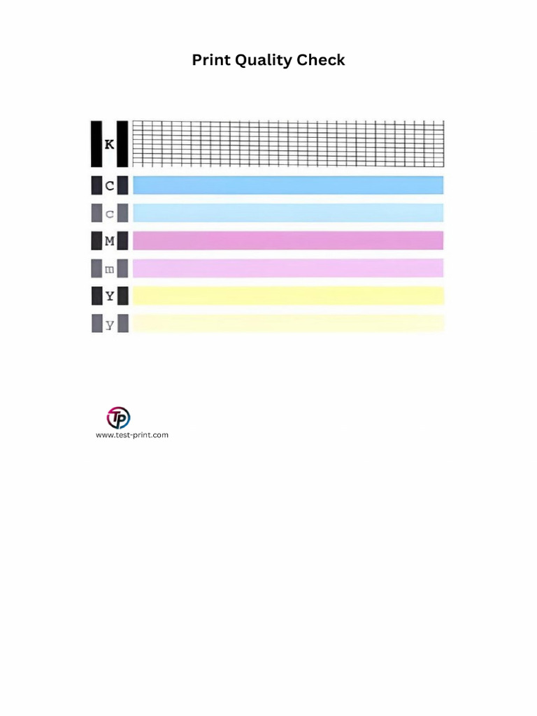 Canon Test Page | PDF