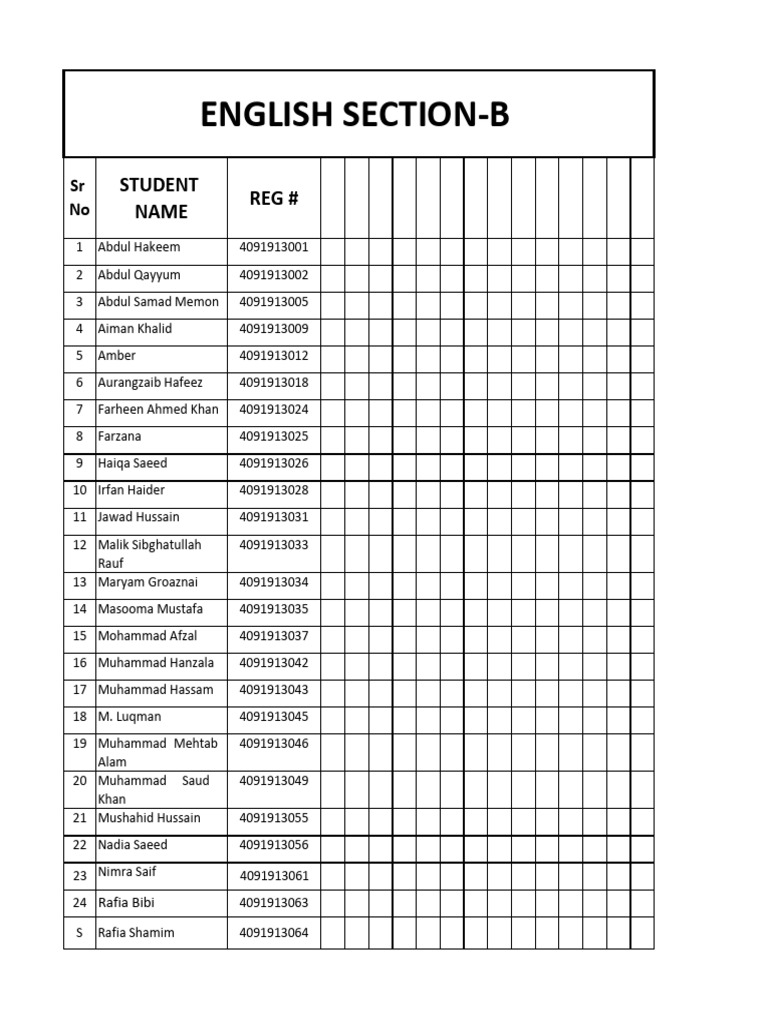 English Section B | PDF