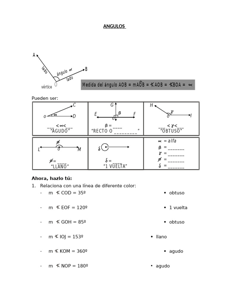 Angulos 5 Grado | PDF | Geometría Elemental | Geometría euclidiana