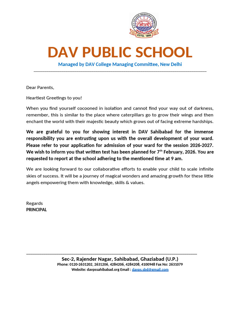 Interaction Letter | PDF