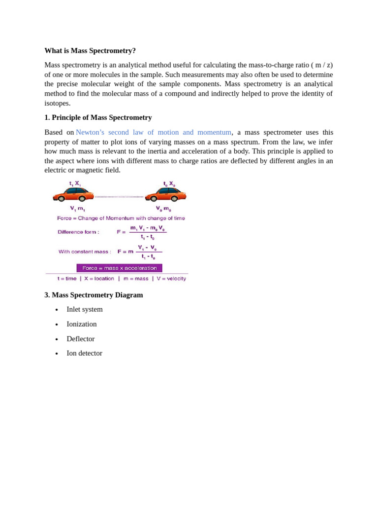 Mass Spectrometry Proteomics | PDF | Mass Spectrometry | Ion