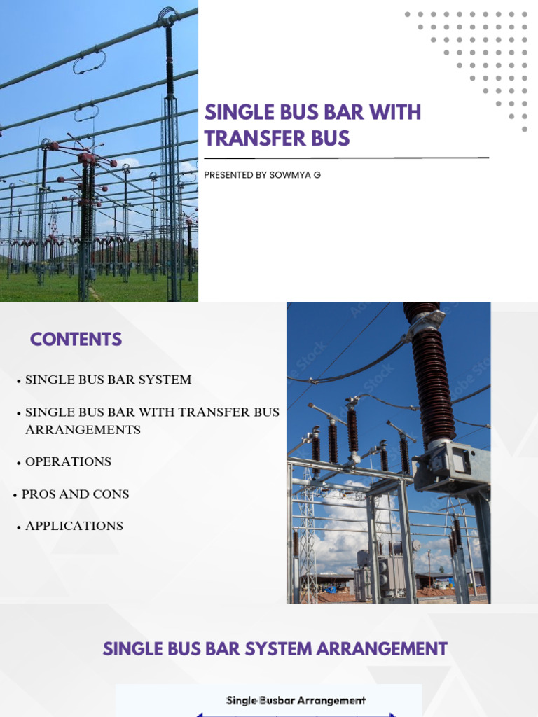 Single Bus Bar With Transfer Bus - 20250124 - 123144 - 0000 | PDF