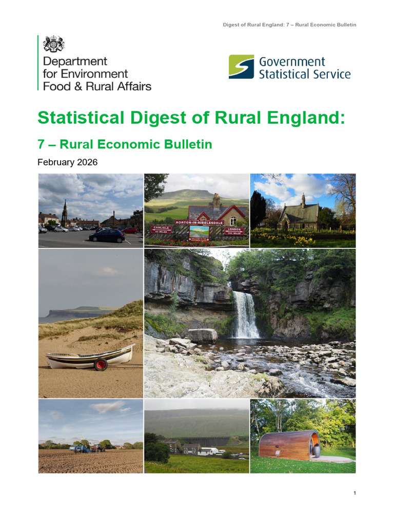 7 Rural Economic Bulletin 11-02-2026 | PDF | Official Statistics ...