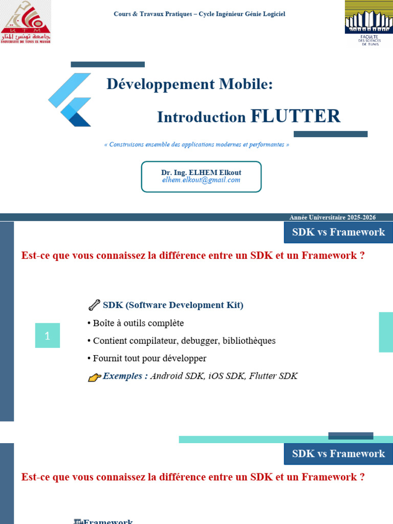 Intro Flutter | PDF | Xcode | Logiciel système