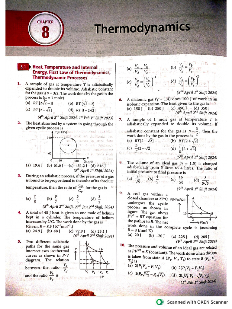 Thermodynamics | PDF