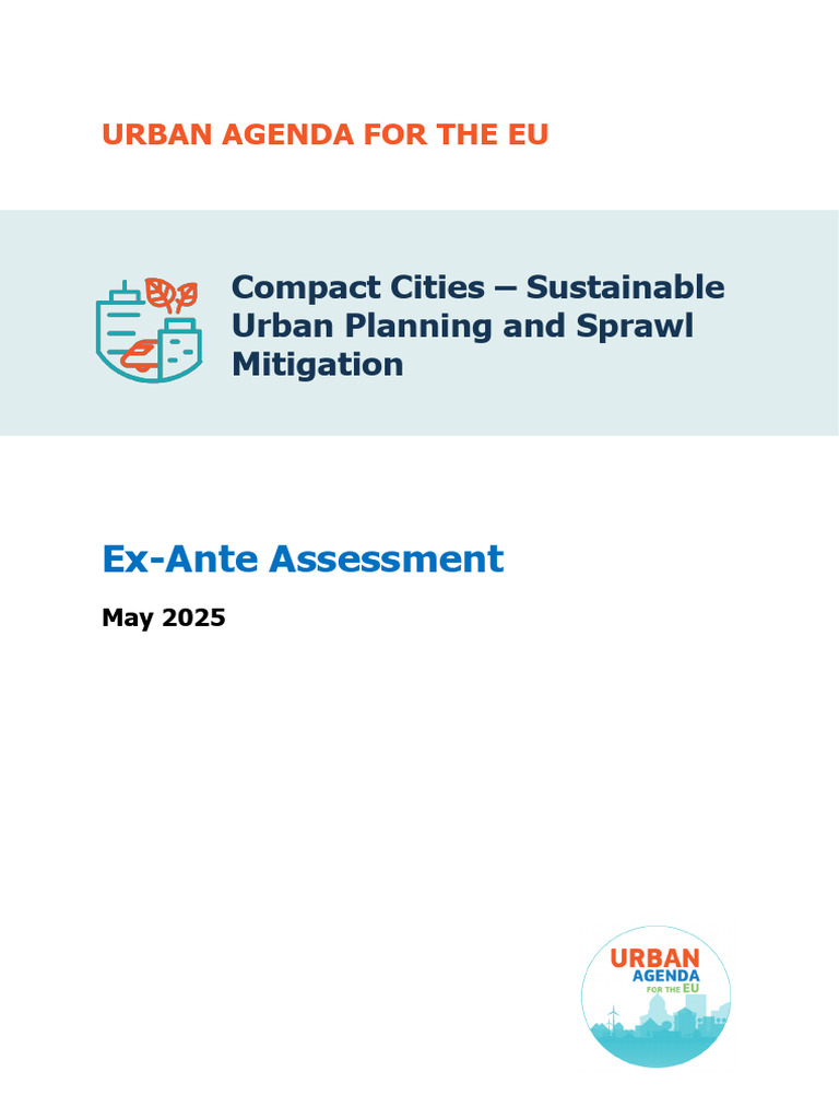 Compact Cities - Sustainable Urban Planning and Sprawl Mit | PDF ...
