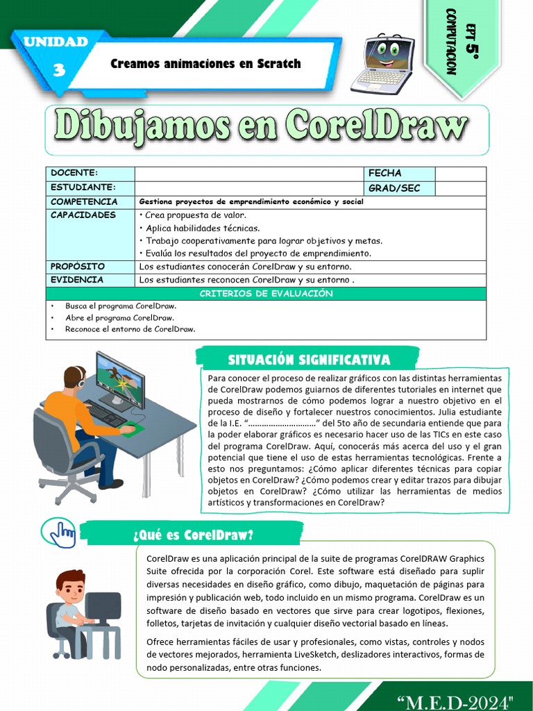 Resuelto Ficha de Actividad Ept 5°-Semana 1 | PDF | Diseño gráfico | Diseño
