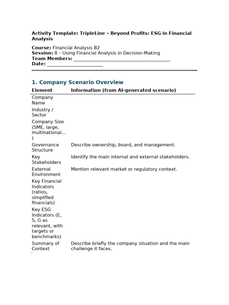Tripleline Activity Template | PDF | Artificial Intelligence ...