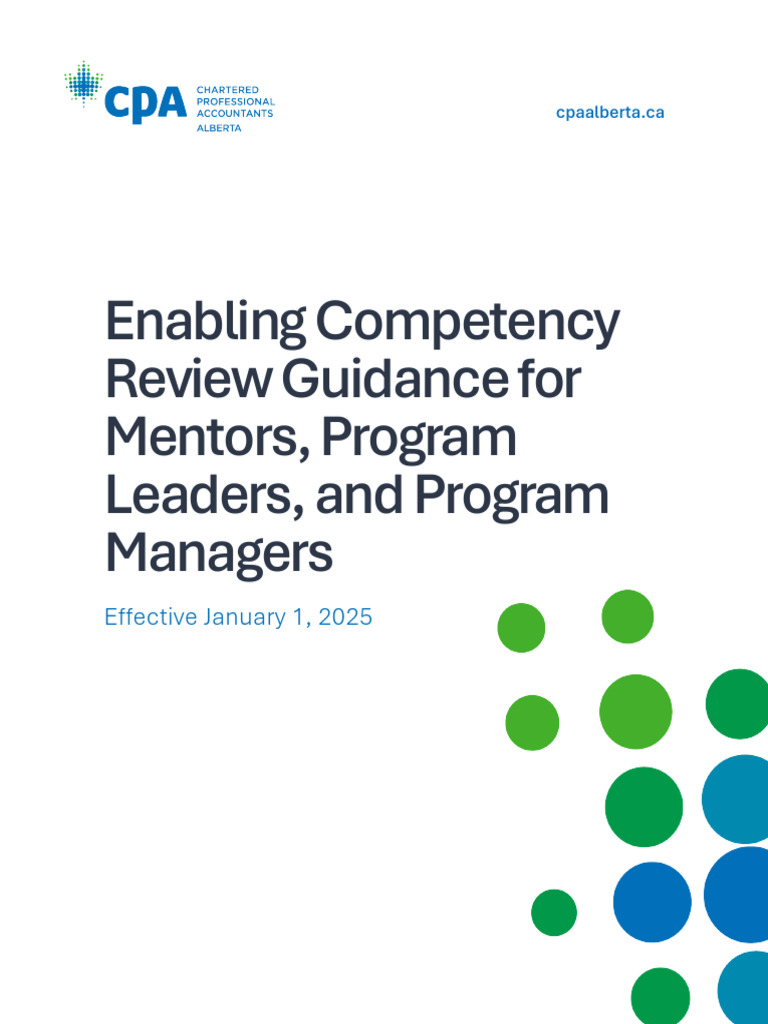 Enabling Competency Review Guidance | PDF | Communication | Information