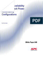 48-Comparing Availability of Various Rack Power Configuratio