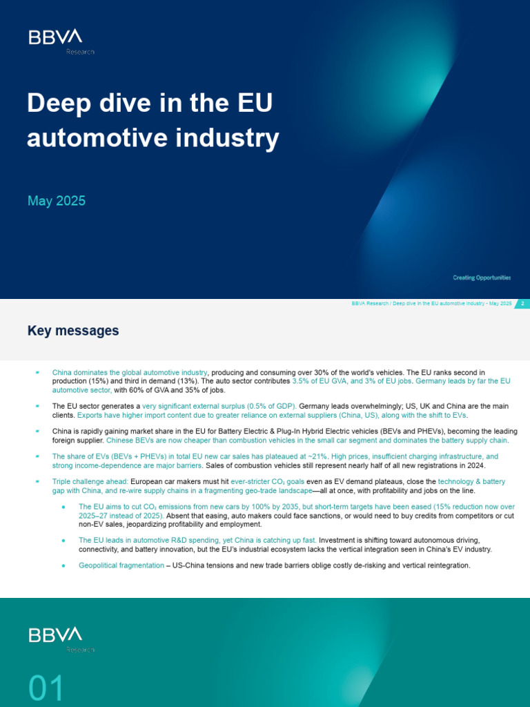Deep Dive in The EU Car Industry VF | PDF | Electric Vehicle | Hybrid ...
