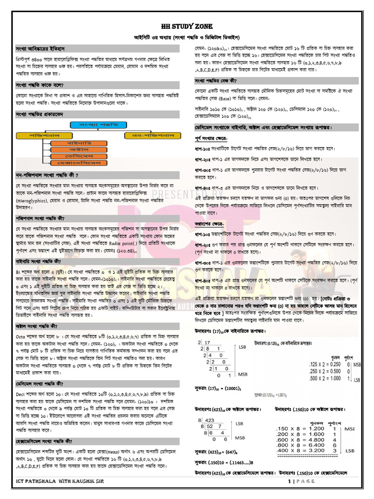 Number System New Lecture Sheet HH | PDF
