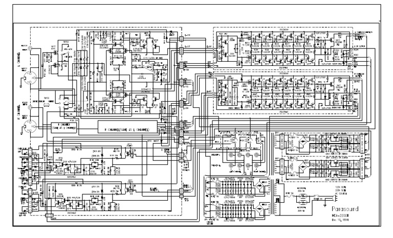 Parasound Hca-2200ii SCH | PDF