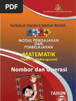 Modul P&P Nombor Dan Operasi Tahun 3 SK