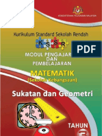 Modul P&P Sukatan Dan Geometri Tahun 3 SK