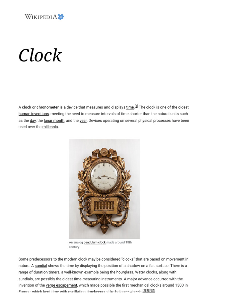 33 | PDF | Clock | Pendulum