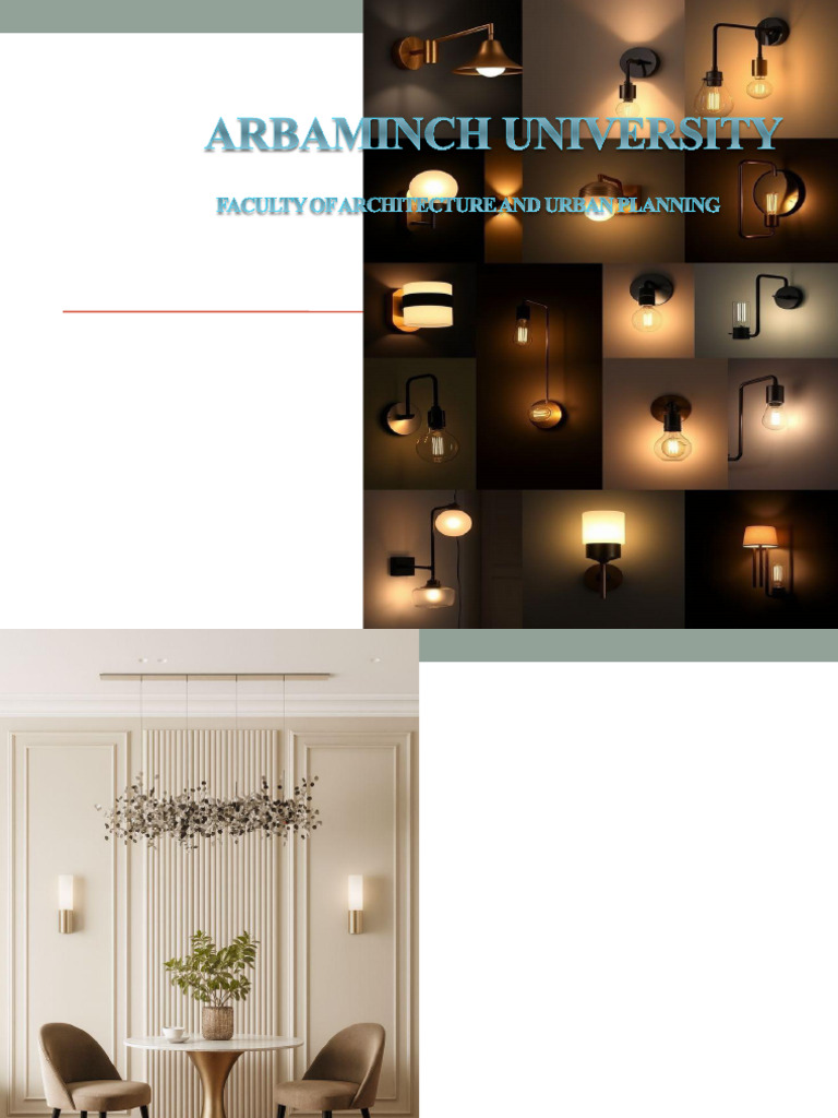 Lecture FIVE | PDF | Lighting | Light