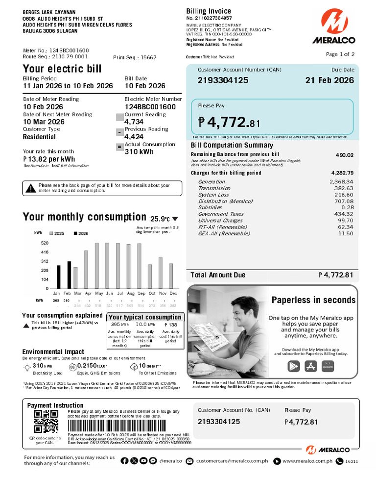 PDF Soa 2116027364957 02112026 | PDF | Banks | Value Added Tax