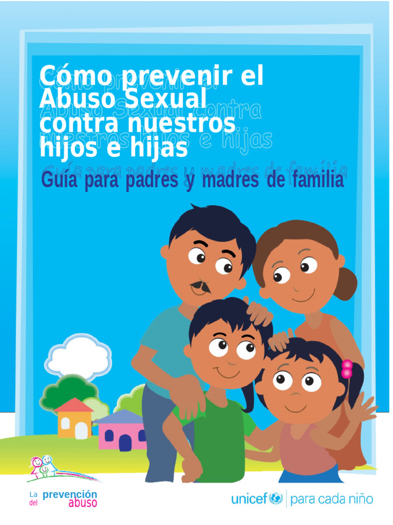 Cómo Prevenir El Abuso Sexual Contra Nuestros Hijos e Hijas | PDF ...