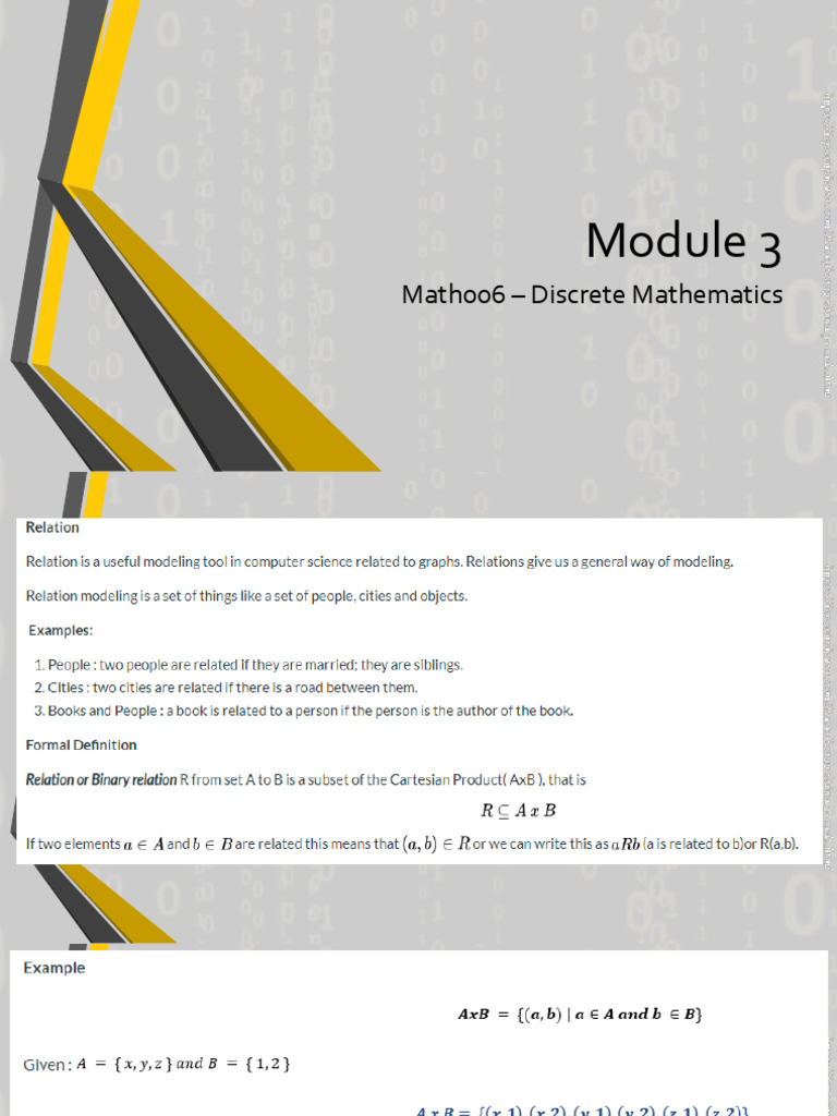Module 3 Math006 | PDF