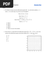 AP Calculus BC Unit 7 MCQ Overview | PDF | Differential Equations ...