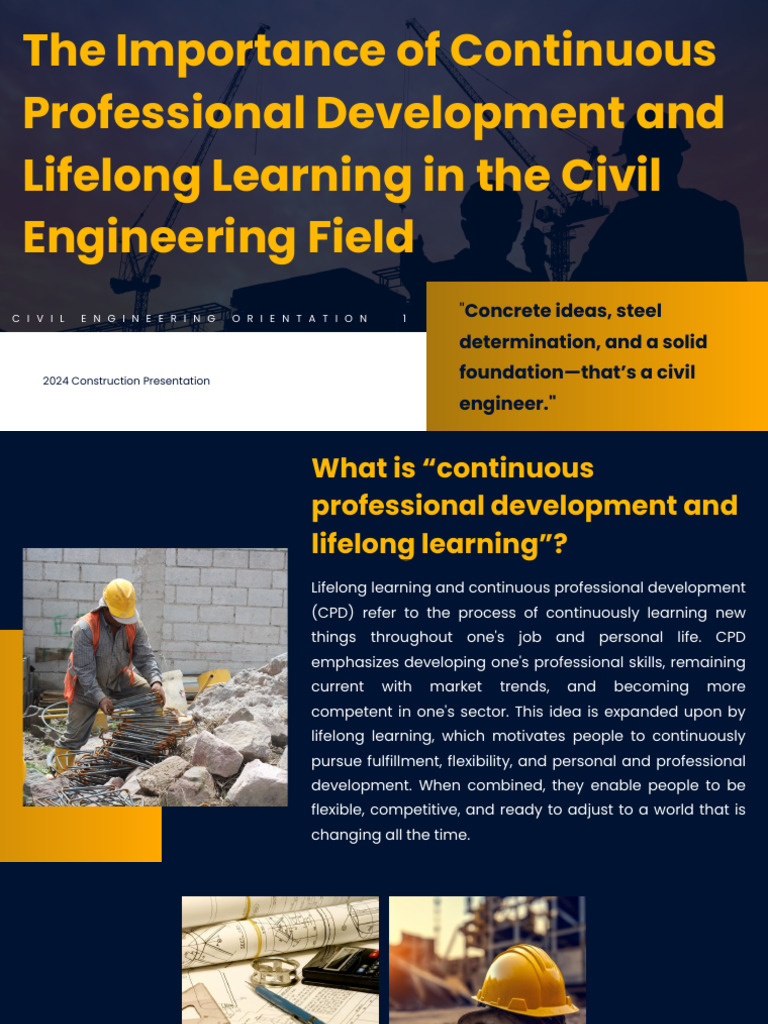 ContinuousProfessional Development Andlifelong Learning in The ...