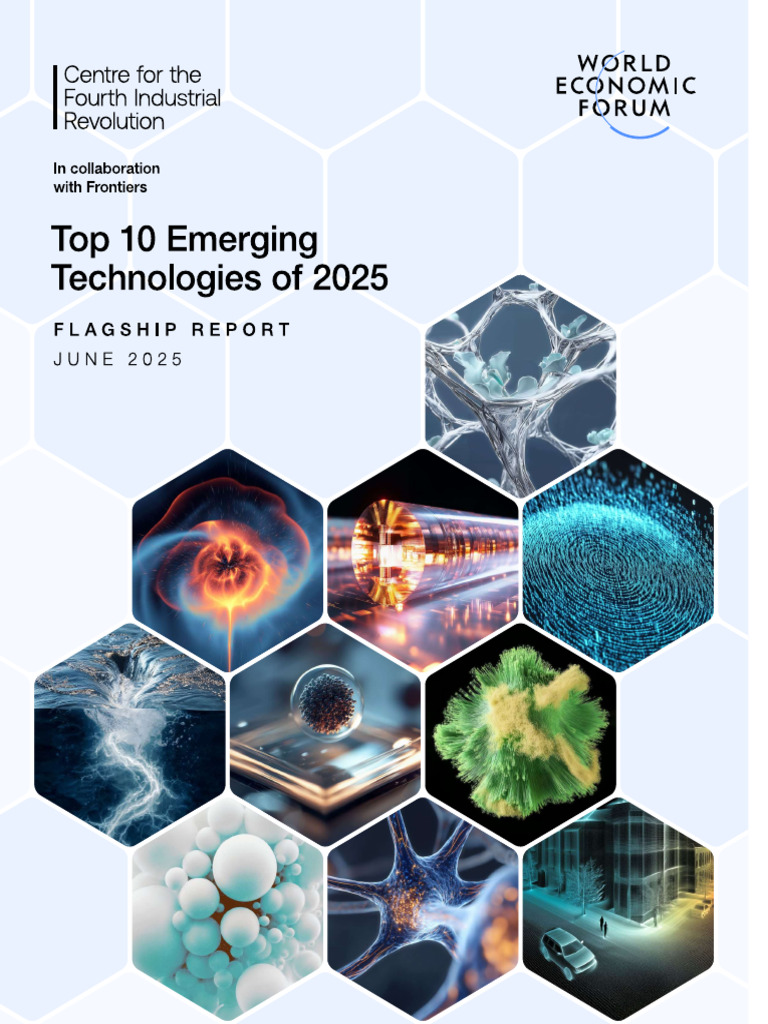 WEF Top 10 Emerging Technologies 2025 | PDF