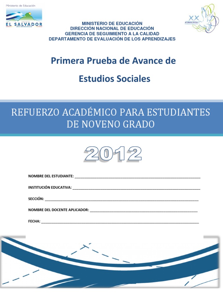 Prueba de Avance 9ºgrado Estudios Sociales | PDF | Efecto invernadero ...