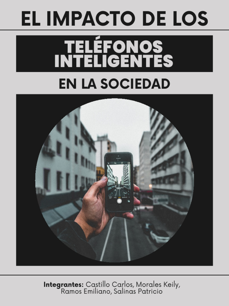 El Impacto de Los Teléfonos Inteligentes en La Sociedad PDF | PDF ...