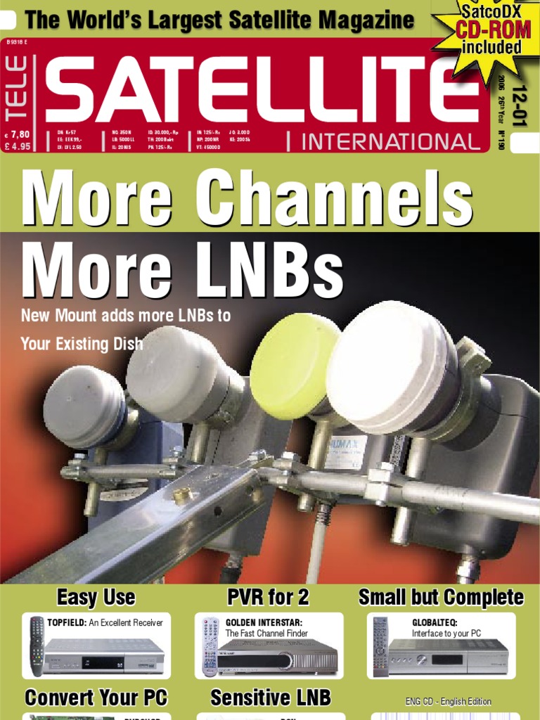 TELE Satellite 0601 Eng | PDF | Iptv | Satellite Television