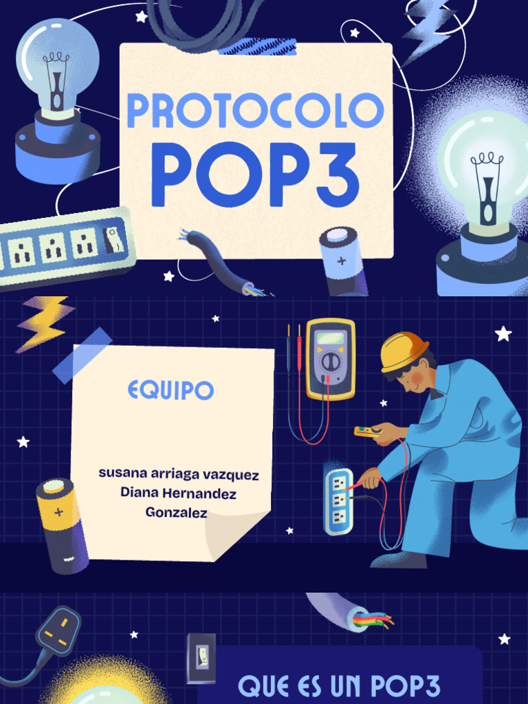 Blue Illustrated Electrical Safety Presentation | PDF
