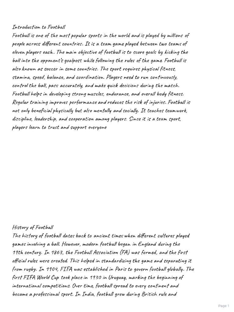 Handwritten Text | PDF