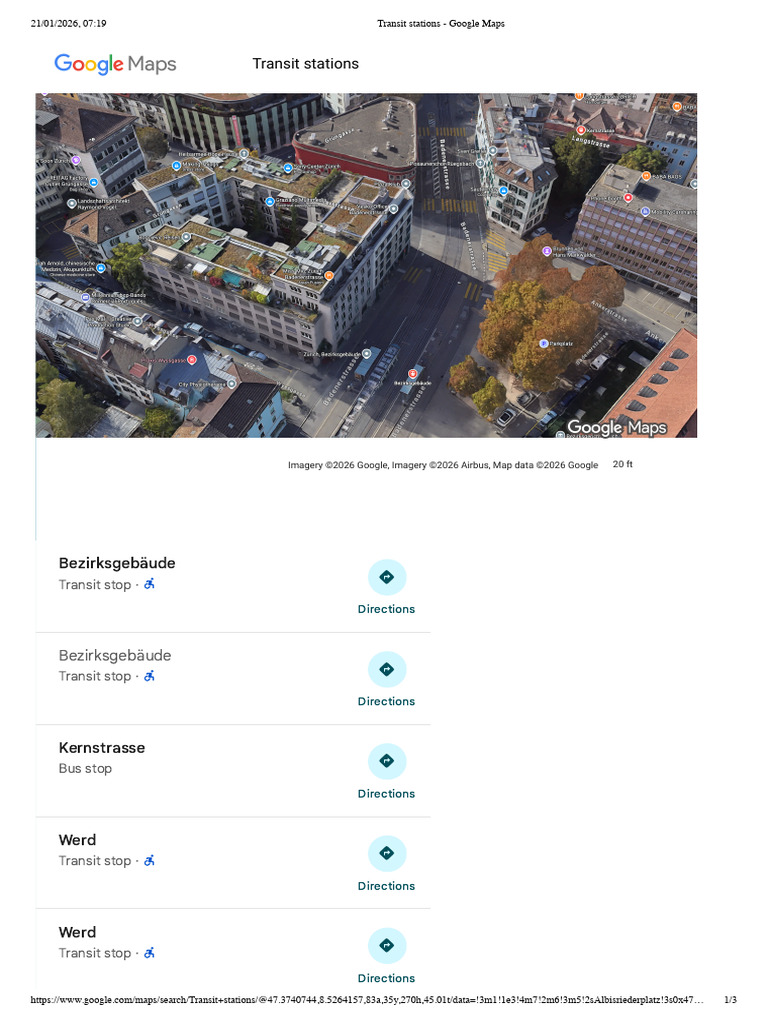 Transit Stations - Google Maps | PDF | Transport