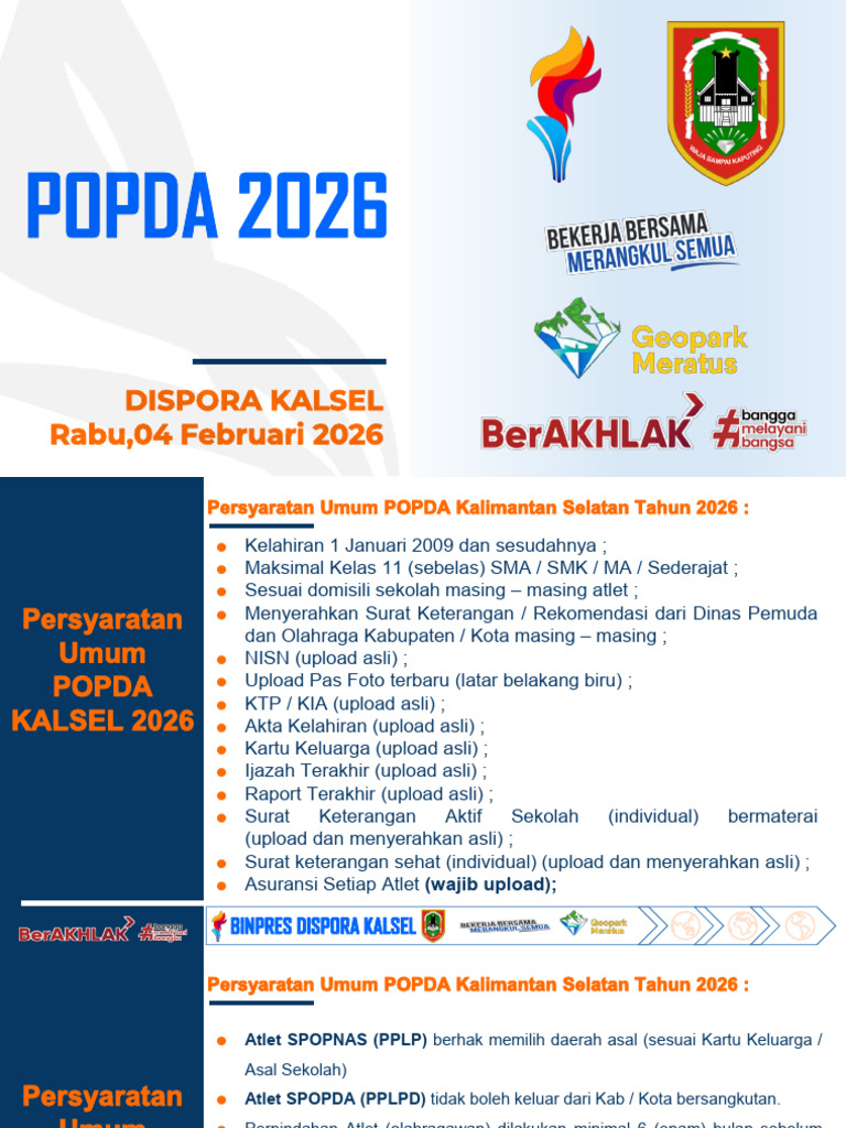 Popda 2026 | PDF