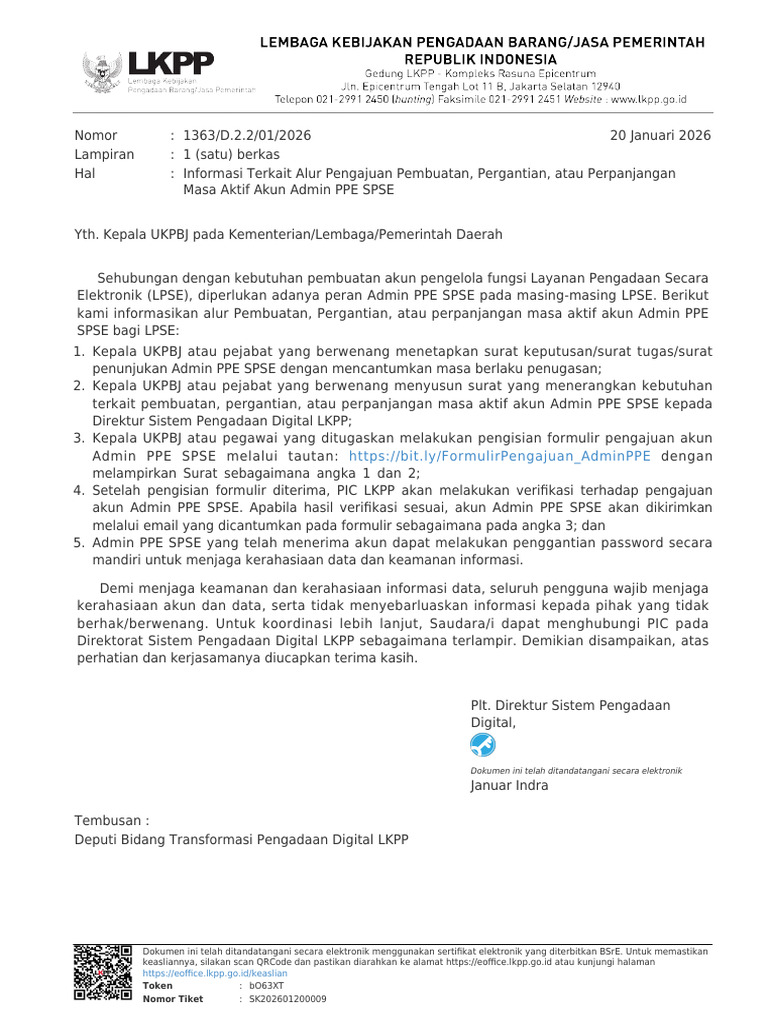 Informasi Terkait Alur Pengajuan Pembuatan, Pergantian, Atau ...