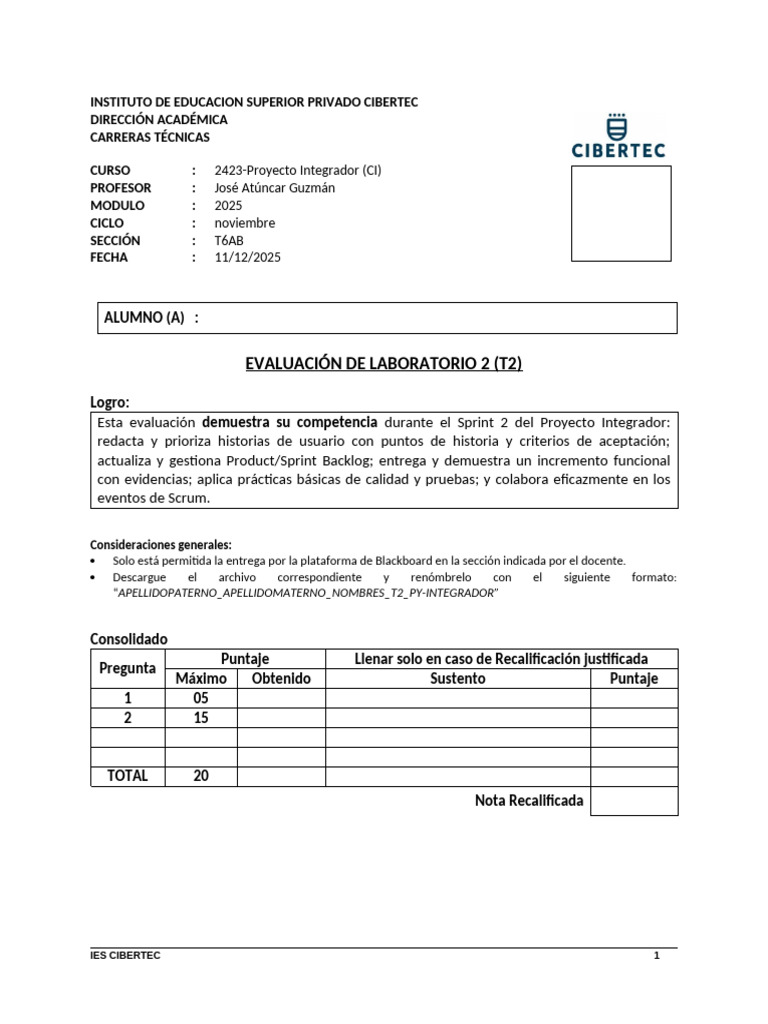 2423 Proyecto Integrador t2 T6ab Individual | PDF