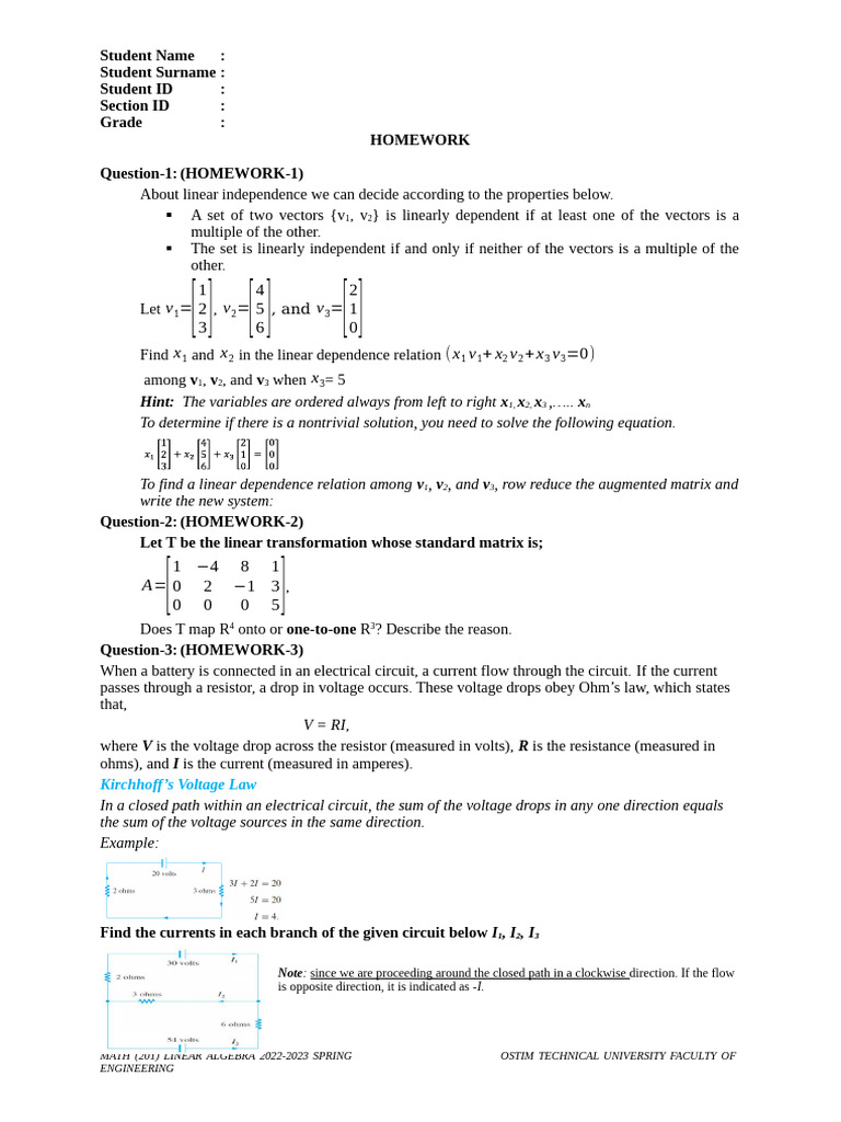 Homework | PDF