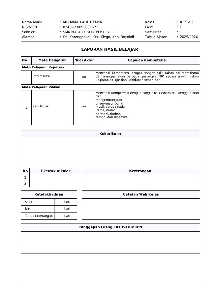 Rapor KM 20251 0093881672-1 | PDF